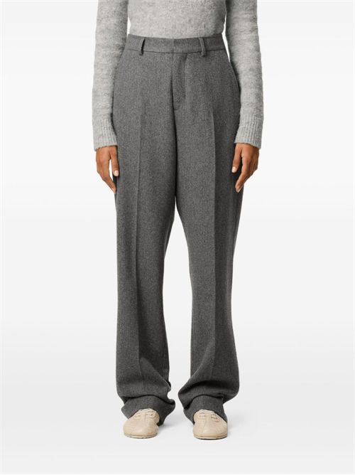 Wide-leg wool trousers AMI PARIS | FTR423WV0058050